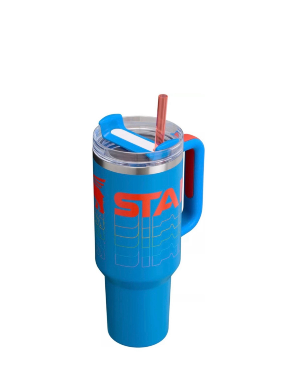 STANLEY TUMBLER AZURE REVERB 40oz BNWT - Picture 2 of 3